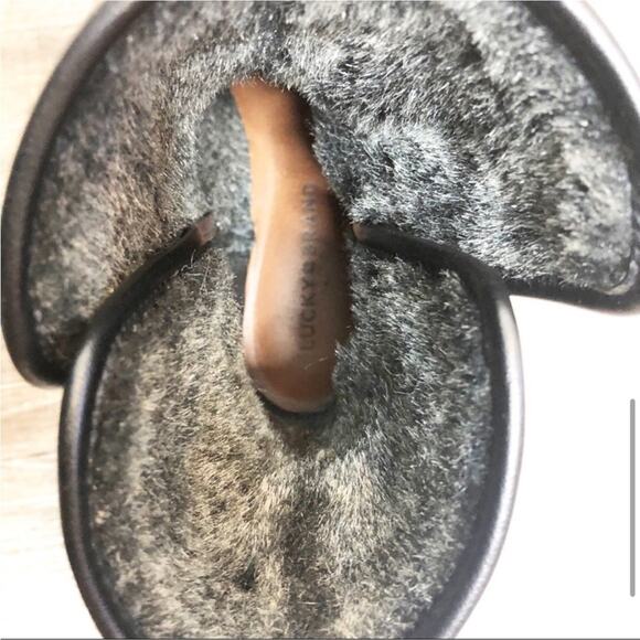 Lucky brand black leather Declann boots - Picture 6 of 8